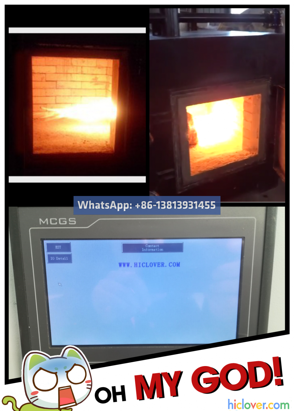 Small Scale Medical Waste Coronovirus (Covid 19) Burner 30 kgs per hr Model TS30 PLC Vehicle Control