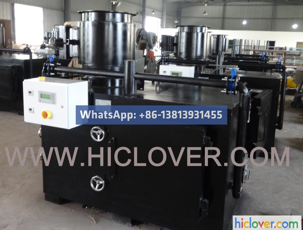30kgs medical waste heater Design TS30 PLC.