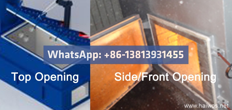 Waste Incinerator Door: Side/Front Opening Door VS. Top Opening Door