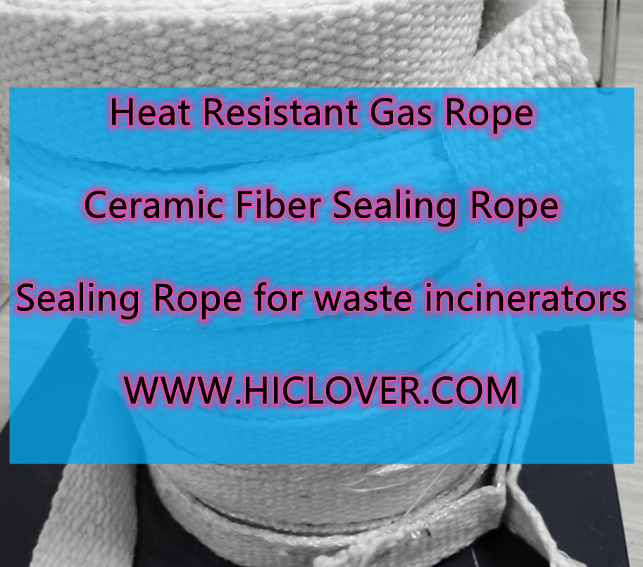 Sealing Rope for waste incinerators Heat Resistant Gas Rope